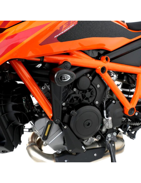 Tampon pare carter R&G RACING Aero noir KTM 1390 Super Duke 2023 - 2024