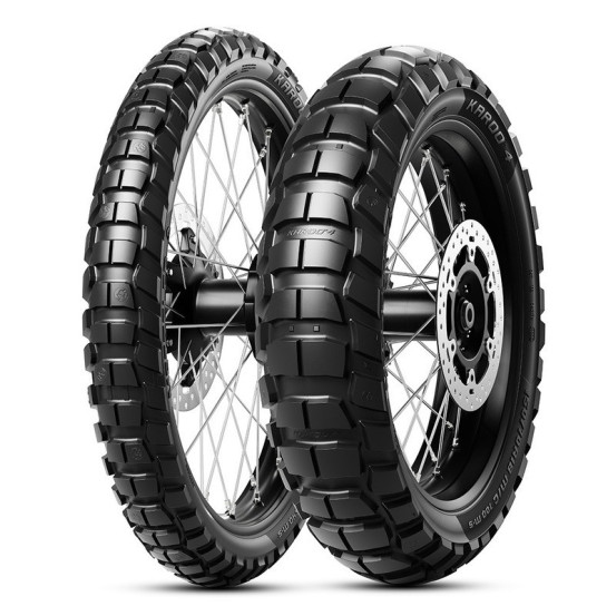 Pneu Avant Trail METZELER KAROO 4 100/90-19 M/C 57S TL M+S
