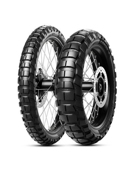 Pneu Avant Trail METZELER KAROO 4 100/90-19 M/C 57S TL M+S