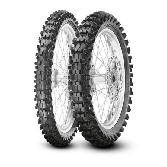 Pneu Arrière Mx PIRELLI SCORPION MX32 MID HARD 90/100-16 NHS 51M