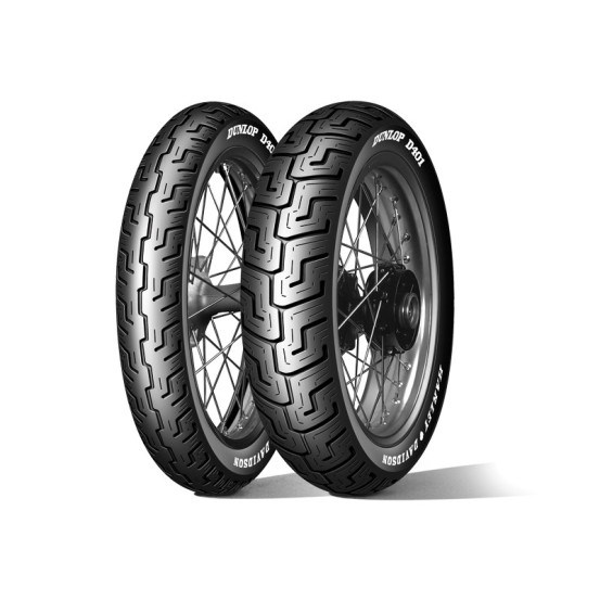 Pneu Avant Custom DUNLOP D401F HARLEY-D 100/90-19 M/C 57H TL