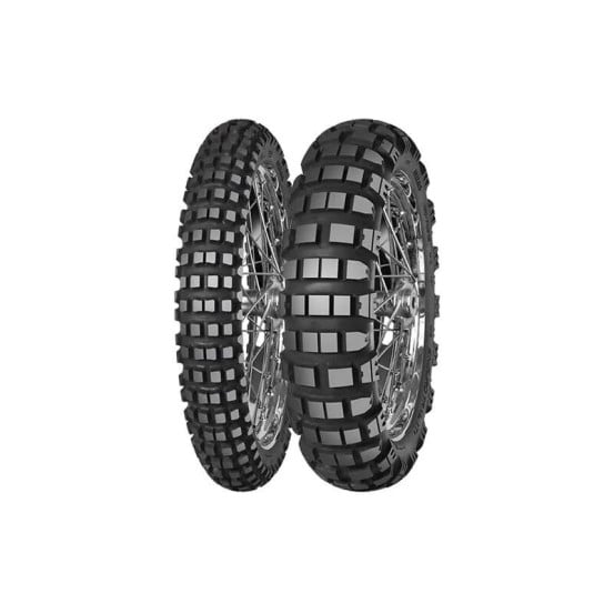 Pneu avant MITAS ENDURO TRAIL XT+ DAKAR - 90/90B21 (3.00B21) 54T TL/TT M+S Jaune Jaune