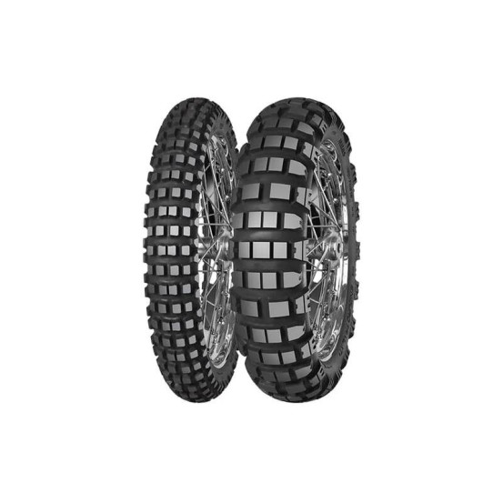 Pneu arrière MITAS ENDURO TRAIL XT+ DAKAR - 150/70B18 70T TL/TT M+S Jaune Jaune