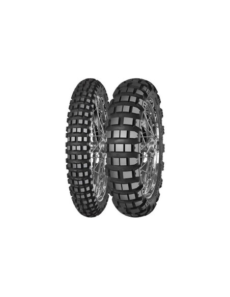 Pneu arrière MITAS ENDURO TRAIL XT+ DAKAR - 150/70B18 70T TL/TT M+S Jaune Jaune
