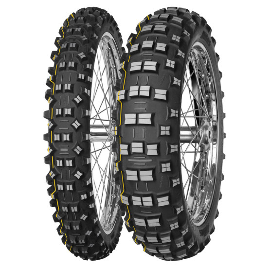 Pneu Avant Enduro MITAS Terra Force-EF 90/100-21 57R TT FIM Super Jaune