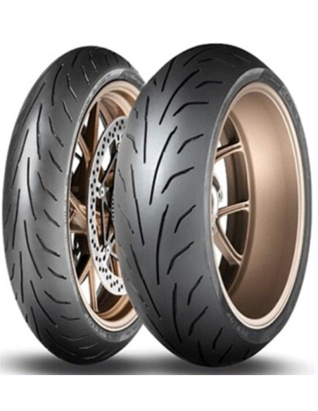 Pneu Avant Hypersport DUNLOP QUALIFIER CORE 120/70 ZR 17 58W TL