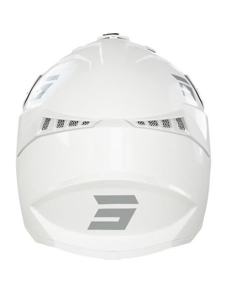 Casque cross Shot 2022 Lite Solid 2.0 - Blanc