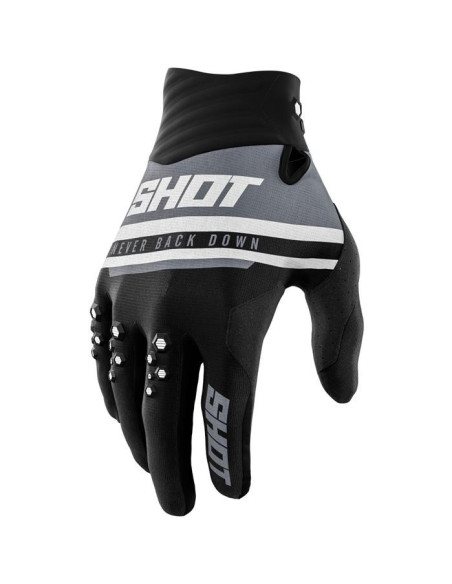 Gants cross Shot 2021 Contact Shining - Noir