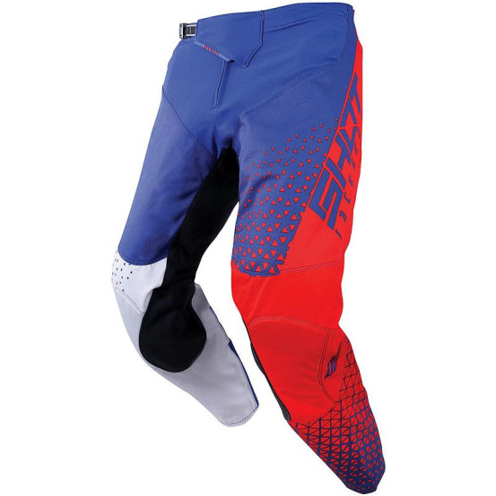Pantalon cross Shot 2019 Aerolite Delta - Bleu Rouge