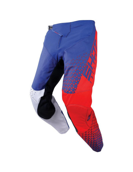 Pantalon cross Shot 2019 Aerolite Delta - Bleu Rouge