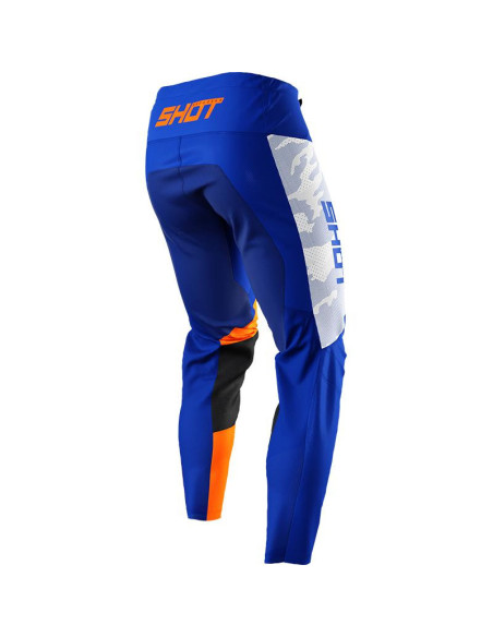 Pantalon cross Shot 2022 Contact Camo - Orange