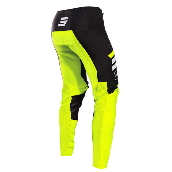 Pantalon cross Shot 2023 Contact Camo 2.0 - Jaune Fluo