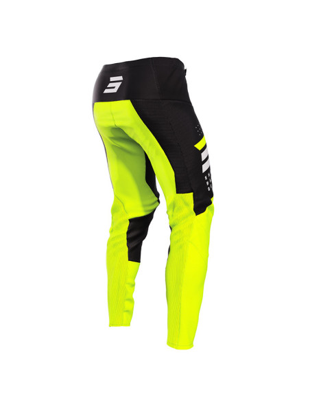 Pantalon cross Shot 2023 Contact Camo 2.0 - Jaune Fluo
