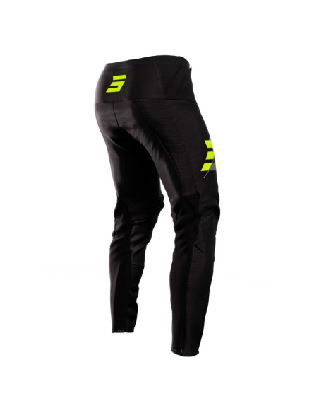 Pantalon cross Shot 2023 Contact Speck - Noir Jaune Fluo