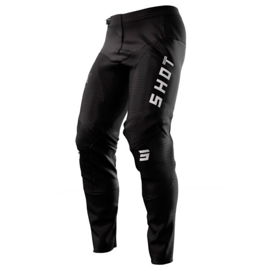 Pantalon cross Shot 2023 Contact Speck - Noir Jaune Fluo