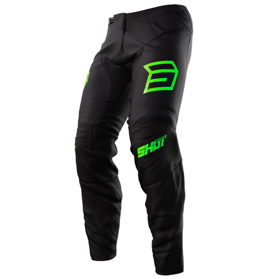 Pantalon cross Shot 2023 Devo Army - Vert