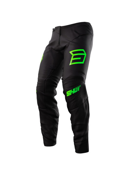 Pantalon cross Shot 2023 Devo Army - Vert