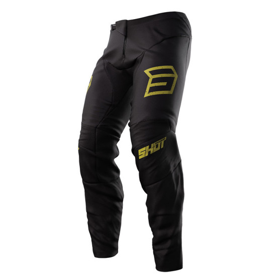 Pantalon cross Shot 2023 Devo Army - Or