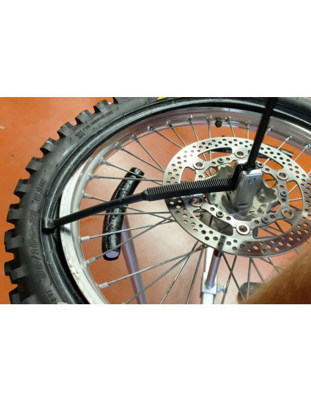 Monte pneu moto TMT Tire Mounting Tool 16/21 pouces diamètre moyeux 20/28mm