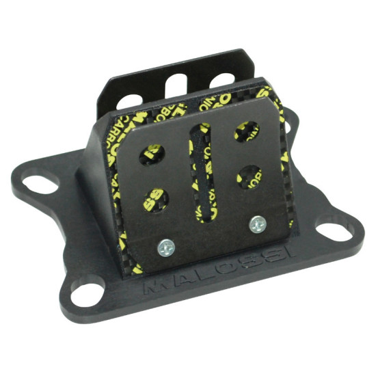 Clapets 6 lamelles 0,30mm carbone MALOSSI Aprilia/Beta/Bultaco/Cagiva/CPI/Derbi/Gilera/HM/HRD/Keeway/Malaguti/Motor Hispania/..