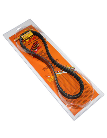 Courroie de transmission X-Kevlar renforcée MALOSSI Yamaha 125 Majesty/Maxster/Teos/MBK 125 Skyliner/Doodo/Thunder/Malaguti 1..