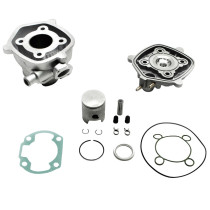 Kit haut moteur complet MALOSSI MHR 50cc MBK Nitro Mach G Yamaha Aerox Jog R Malaguti F12 F15 Aprilia SR liquide (aluminium n..