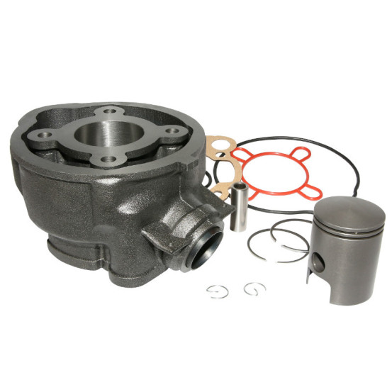 Cylindre piston Minarelli 50 AM6 MBK X-Power X-Limit Yamaha TZR DTR Peugeot XPS Rieju RS1 Beta RR Aprilia RS (fonte piston gr..