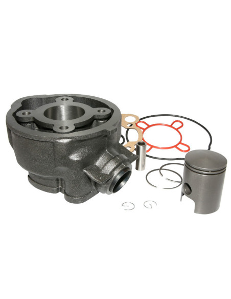 Cylindre piston Minarelli 50 AM6 MBK X-Power X-Limit Yamaha TZR DTR Peugeot XPS Rieju RS1 Beta RR Aprilia RS (fonte piston gr..
