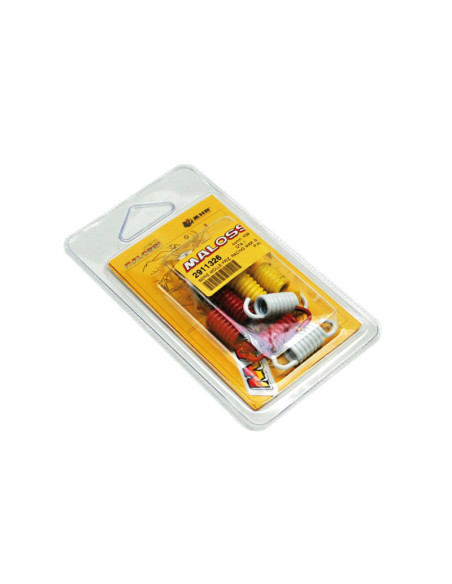 Kit 9 ressorts d'embrayage MALOSSI Origine Piaggio 125/250/300 X-Evo X7 X8 X9 MP3 Liberty Vespa GTS Zip Fly Aprilia Atlantic ..