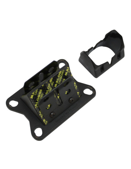Clapet VL17 carbone MALOSSI MHR Minarelli AM6 Derbi Senda GPR MBK X-Power Yamaha TZR Peugeot XPS Rieju RS1 SMX Gilera SMT RCR..