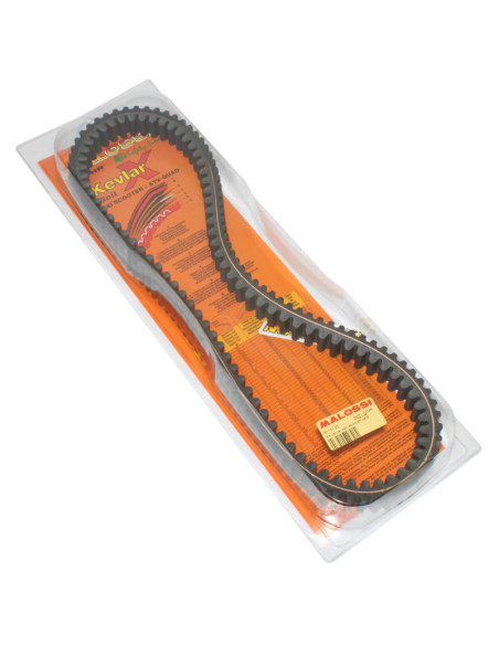 Courroie de transmission X-Kevlar renforcée MALOSSI Piaggio 400 MP3/400 X8/400 X-EVO/500 MP3/500 X9 EVO/Aprilia 500 Atlantic/..