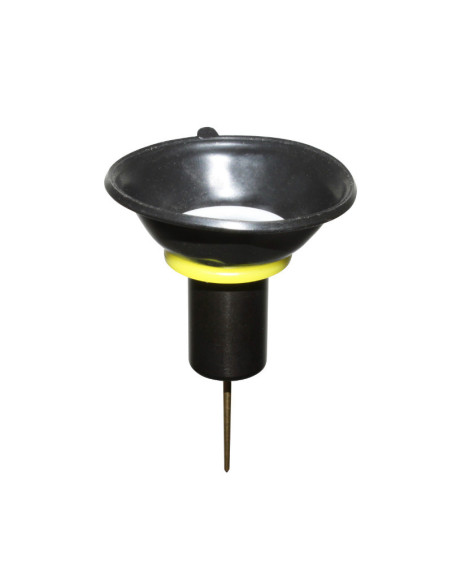 Boisseau/membrane de carburateur 18mm 50 Chinois 4T GY6/139QMB/Kymco 50 Agility/Peugeot 50 V-Clic/Sym 50 Orbit/Baotian 50 BT4..