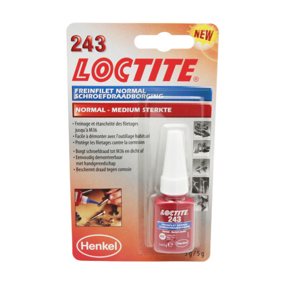 Loctite 243 - Frein Filet Moyen (5ml)