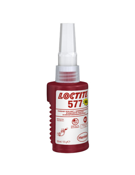 Loctite 577 - Étanchéité des raccords filetés (50ml)