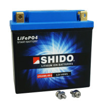Batterie moto lithium 12v Ion SHIDO LTX14-BS Sans Entretien