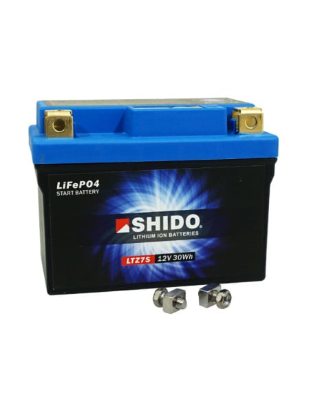 Batterie moto lithium 12v Ion SHIDO LTZ7S Sans Entretien