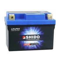 Batterie moto lithium 12v Ion SHIDO LTZ5S Sans Entretien