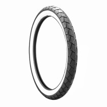 Pneu avant ou arrière Cyclomoteur MITAS MC-11 flancs blancs - 2.50-17 43J TL/TT