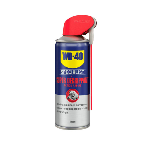 Spray WD40 super degrippant multi usages Specialist Moto WD40 400ml