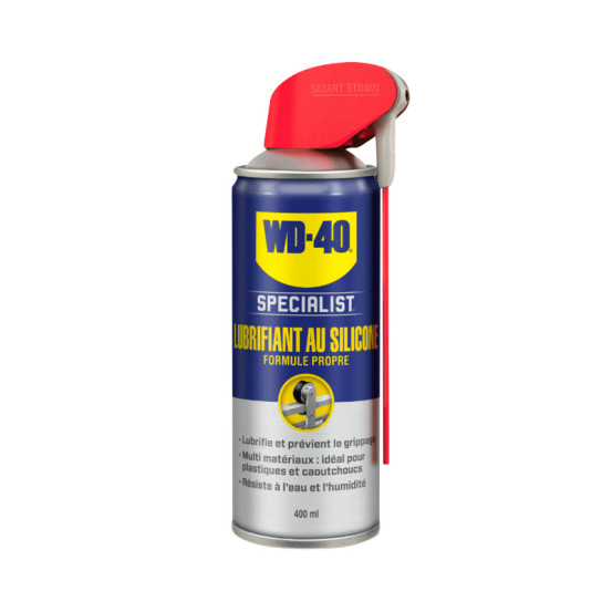 Spray WD40 lubrifiant Silicone Specialist Moto 400ml