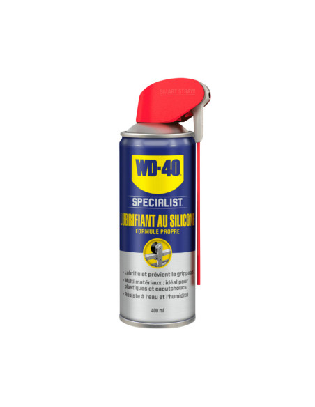 Spray WD40 lubrifiant Silicone Specialist Moto 400ml