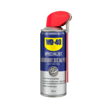Spray WD40 lubrifiant Sec Anti-Friction Spécialist Moto 400ml