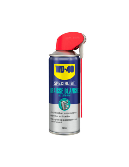 Spray WD40 graisse blanche 400ml