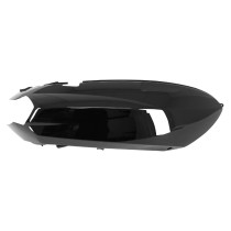 Carénage coque arrière scooter Peugeot 50 Kisbee 2T / 4T Noir verni Droit