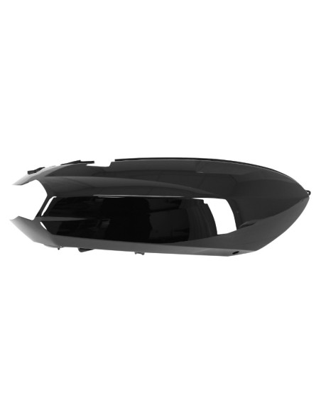 Carénage coque arrière scooter Peugeot 50 Kisbee 2T / 4T Noir verni Droit