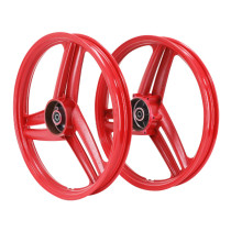 Jantes 17 pouces type Grimeca Peugeot 103 SP / MVL Rouge