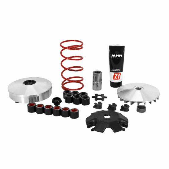 Variateur Over Range MALOSSI Multivar 2000 MHR aluminium MBK Booster Nitro Stunt Yamaha BW's Aerox Slider Aprilia SR Malaguti..