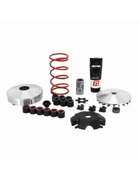 Variateur Over Range MALOSSI Multivar 2000 MHR aluminium MBK Booster Nitro Stunt Yamaha BW's Aerox Slider Aprilia SR Malaguti..