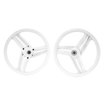Jantes 17 pouces type Grimeca Peugeot 103 SP / MVL Blanc