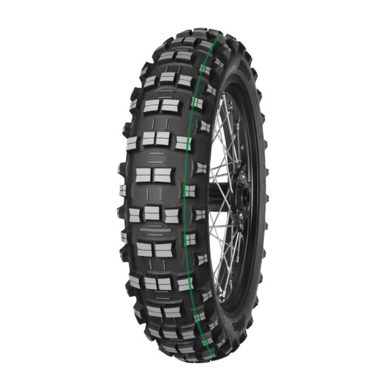 Pneu Arrière Enduro MITAS Terra Force-EF 140/80-18 70M TT FIM Super Light Green